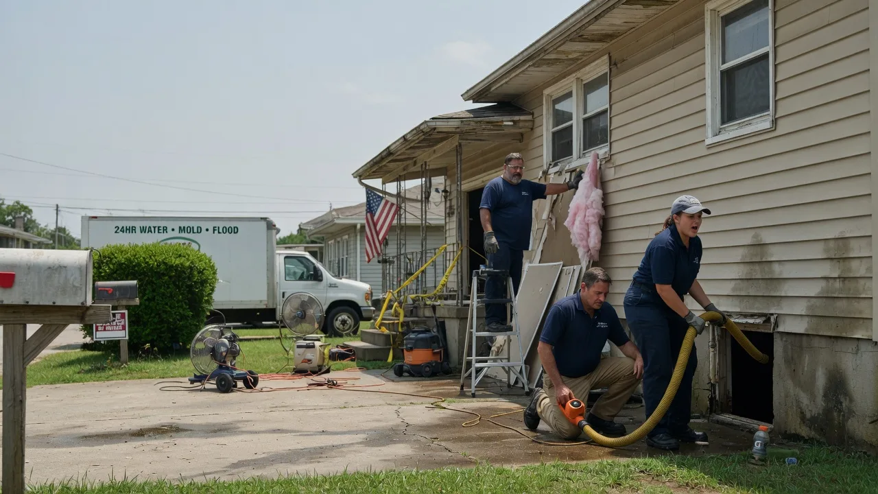 Water Damage Repair in Wheatland, PA near me